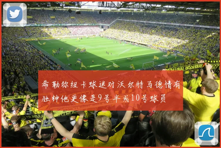 希勒称纽卡球迷对沃尔特马德情有独钟他更像是9号半或10号球员